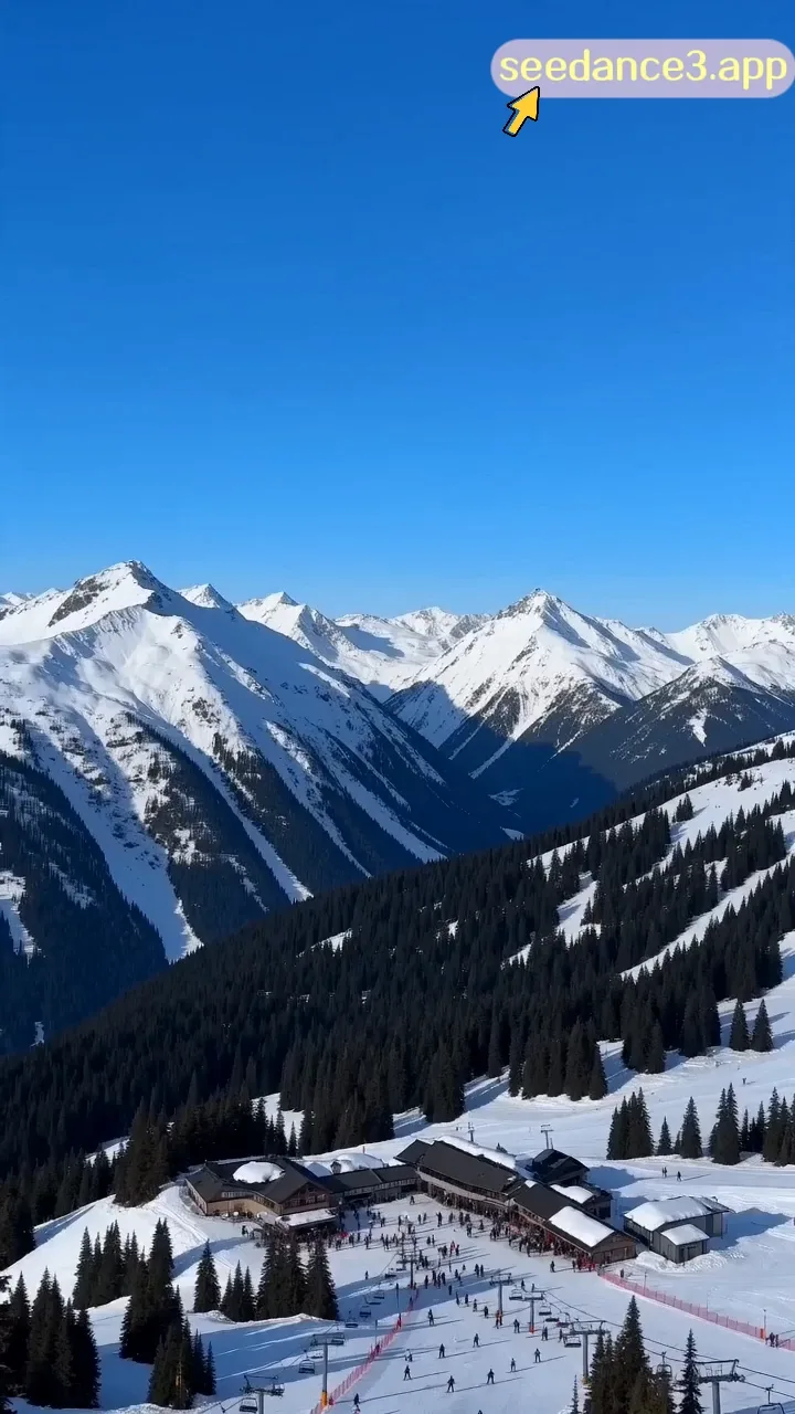 Skiing on the mountaintops of Alaska