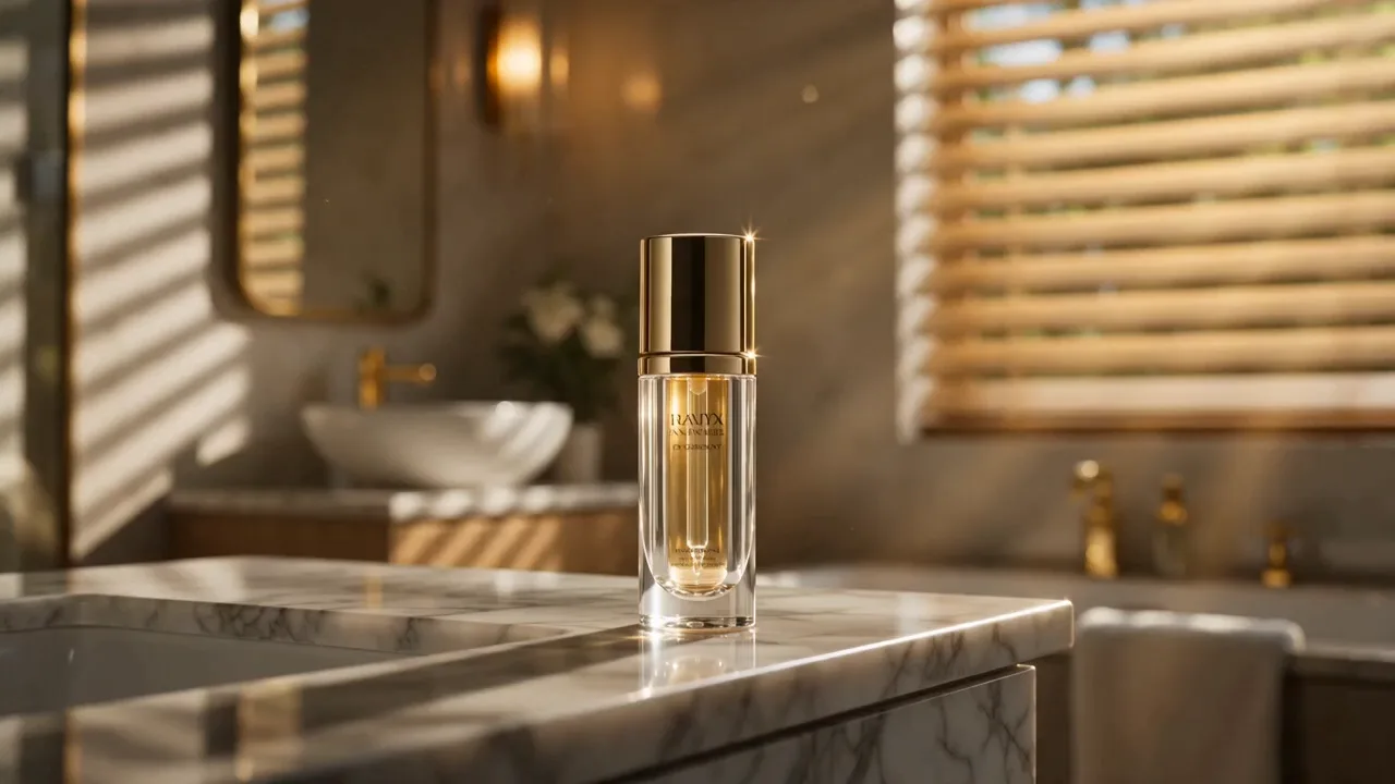 Skin care product advertisement