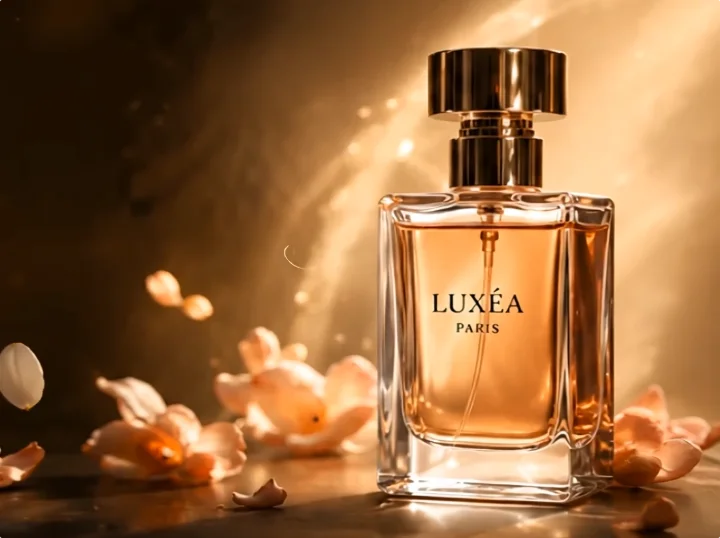 Perfume advertisement