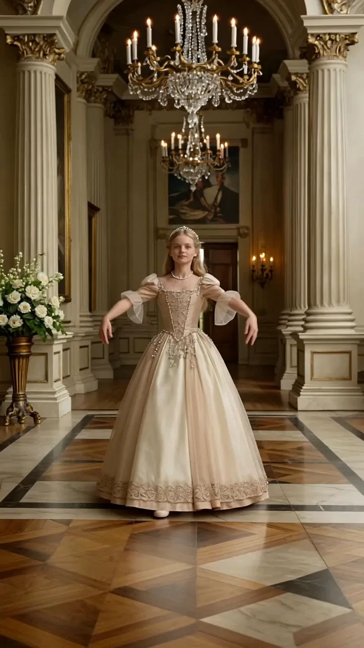 Perform ballet in the palace